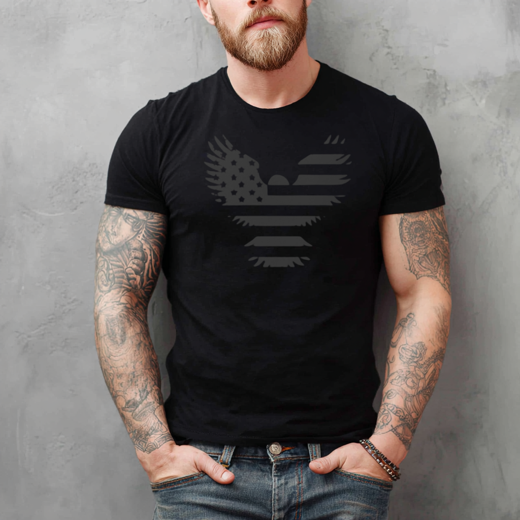 Iron Eagle Tee — Navy