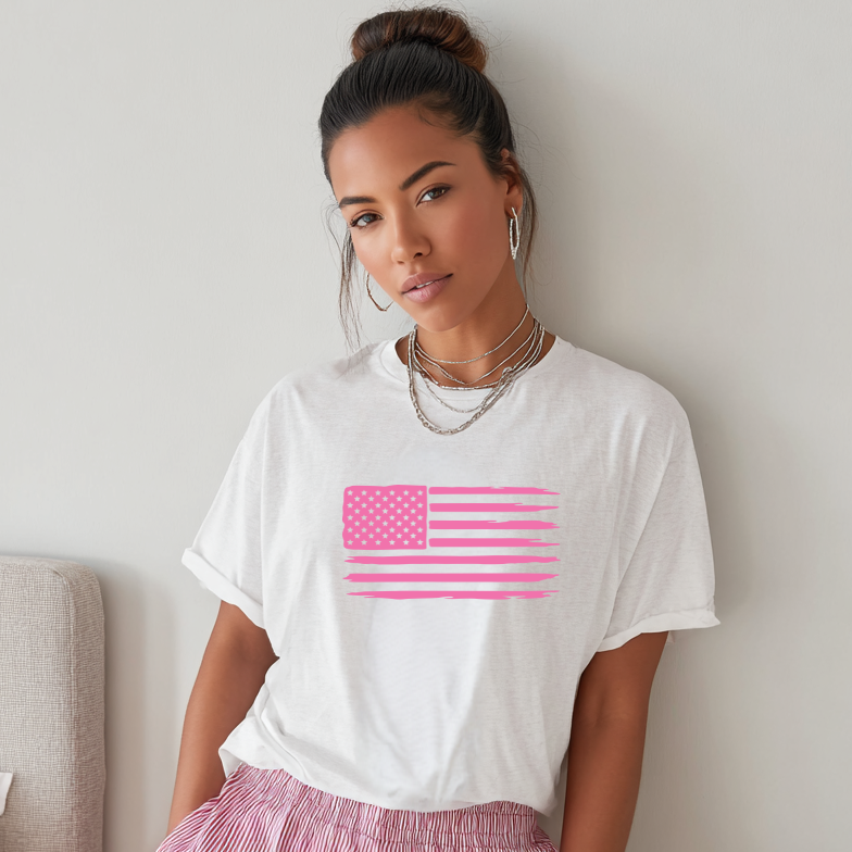Americana Tee — White
