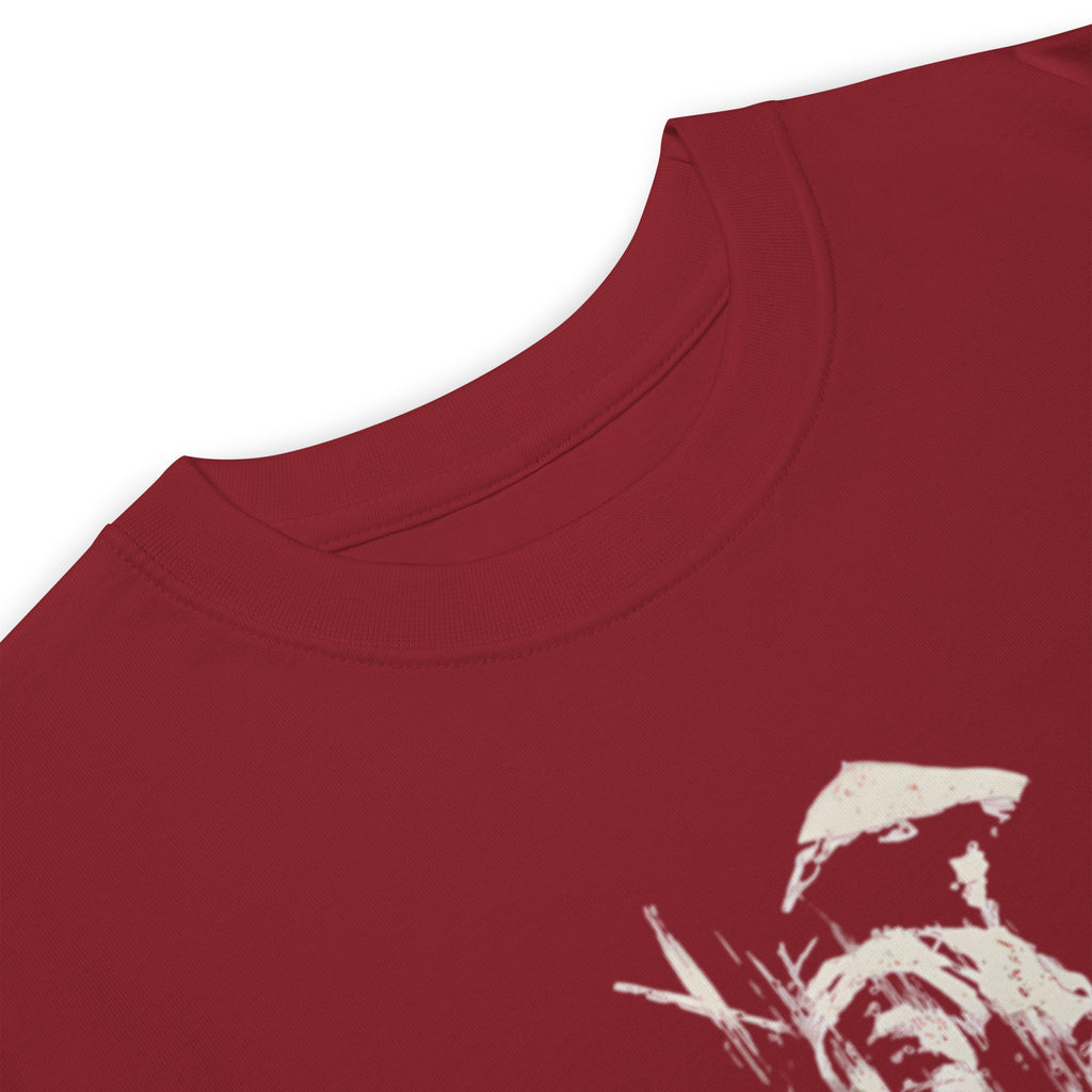Warrior Heavyweight Tee — Cardinal