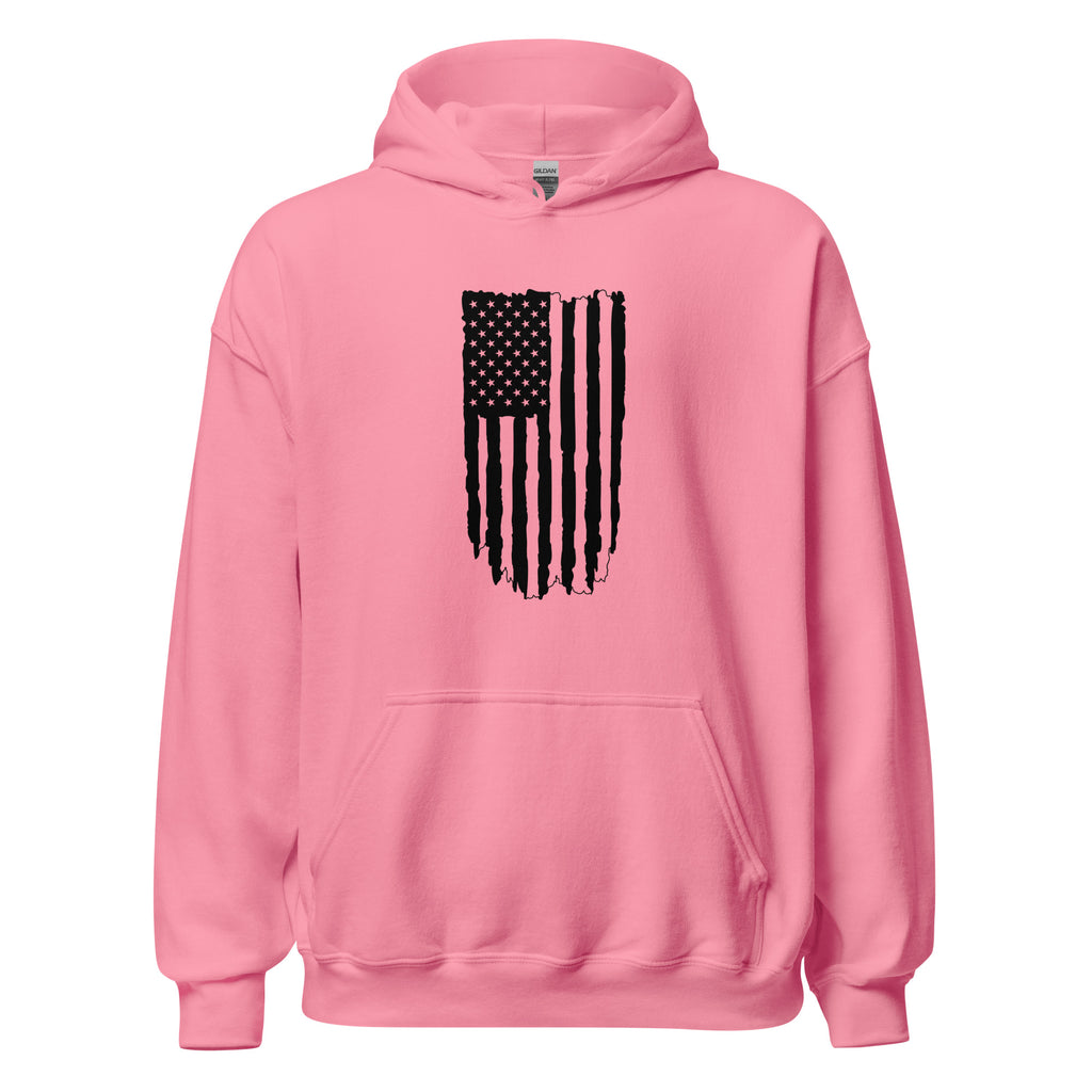 Iron Flag Hoodie — Black