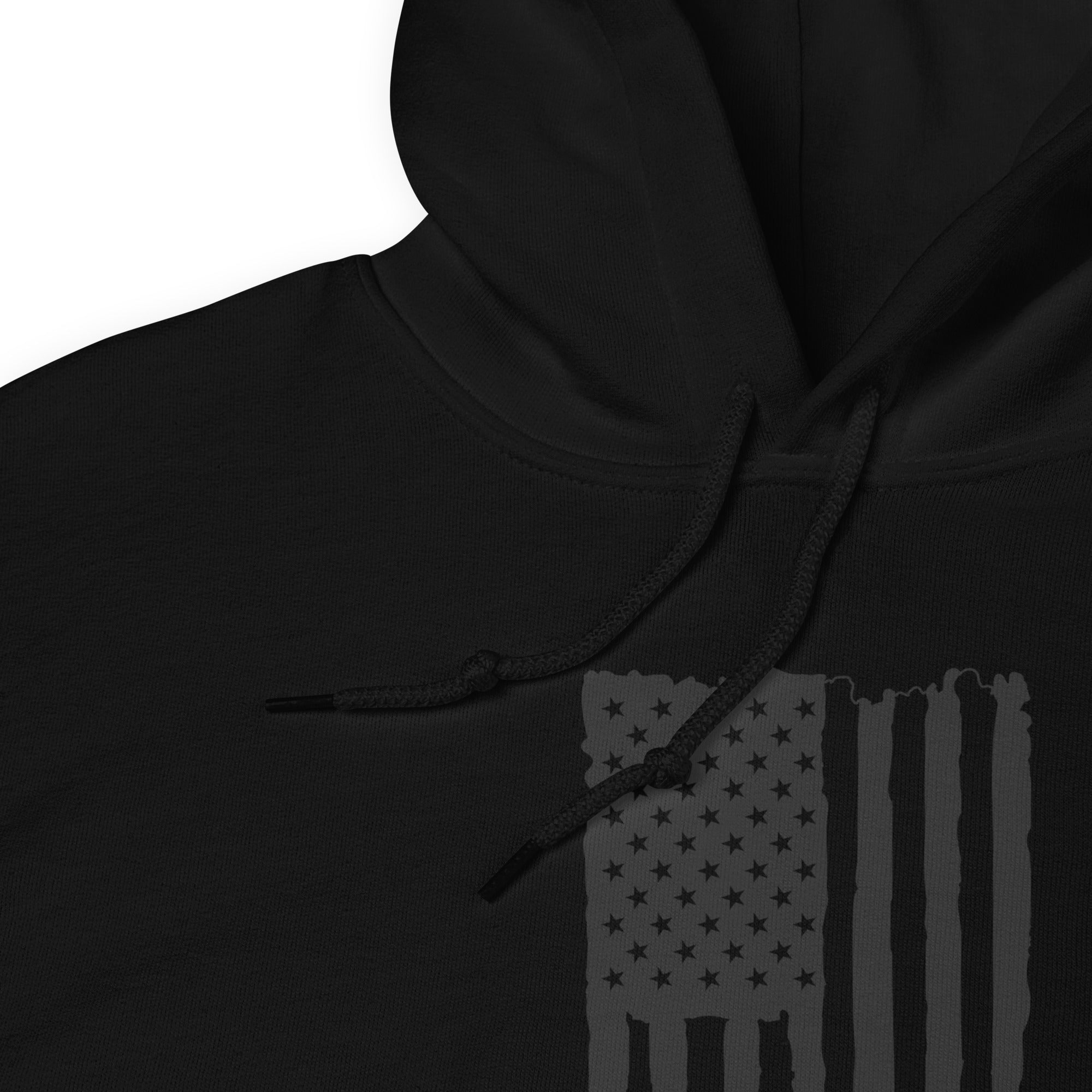 Iron Flag Hoodie — Black