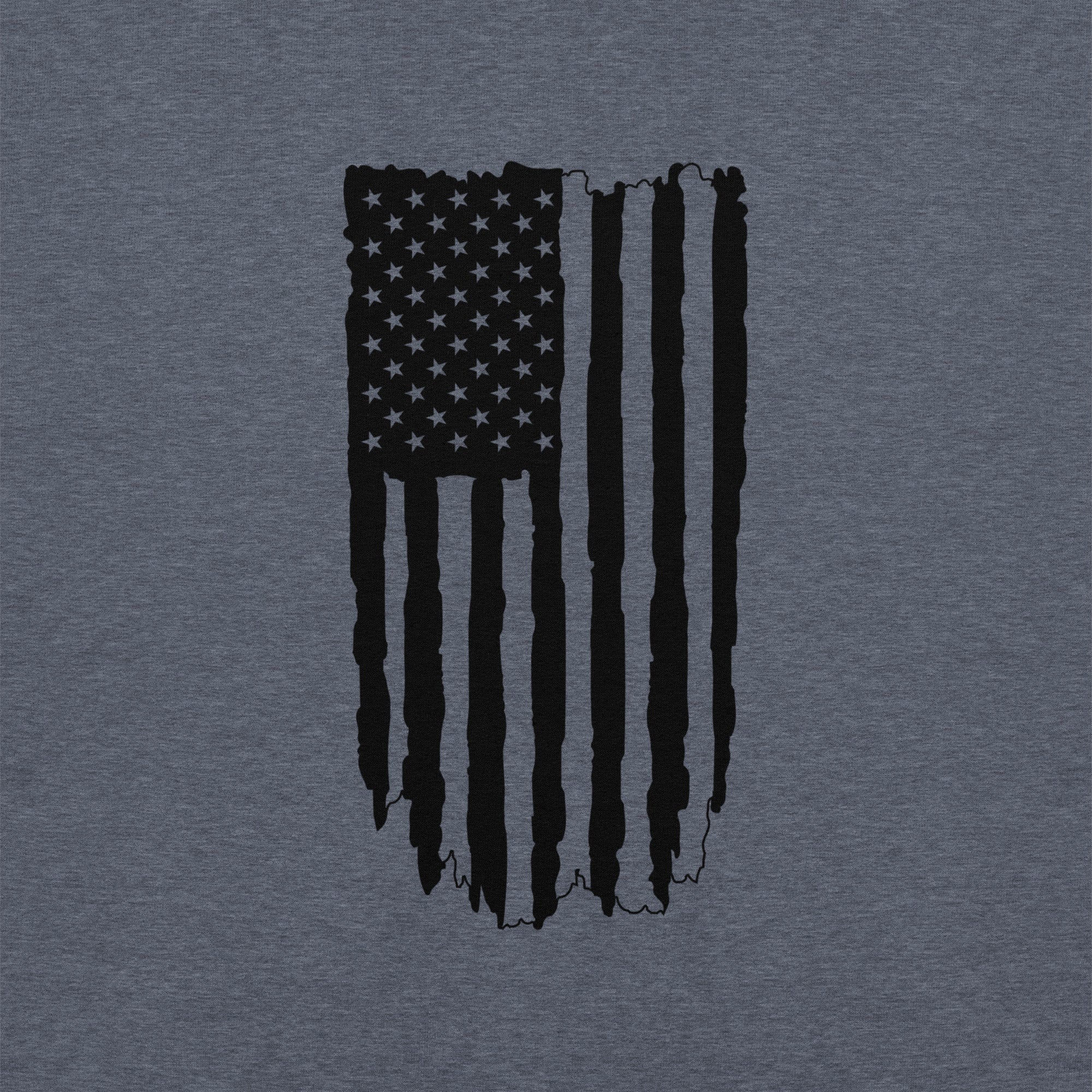 Iron Flag Hoodie — Black