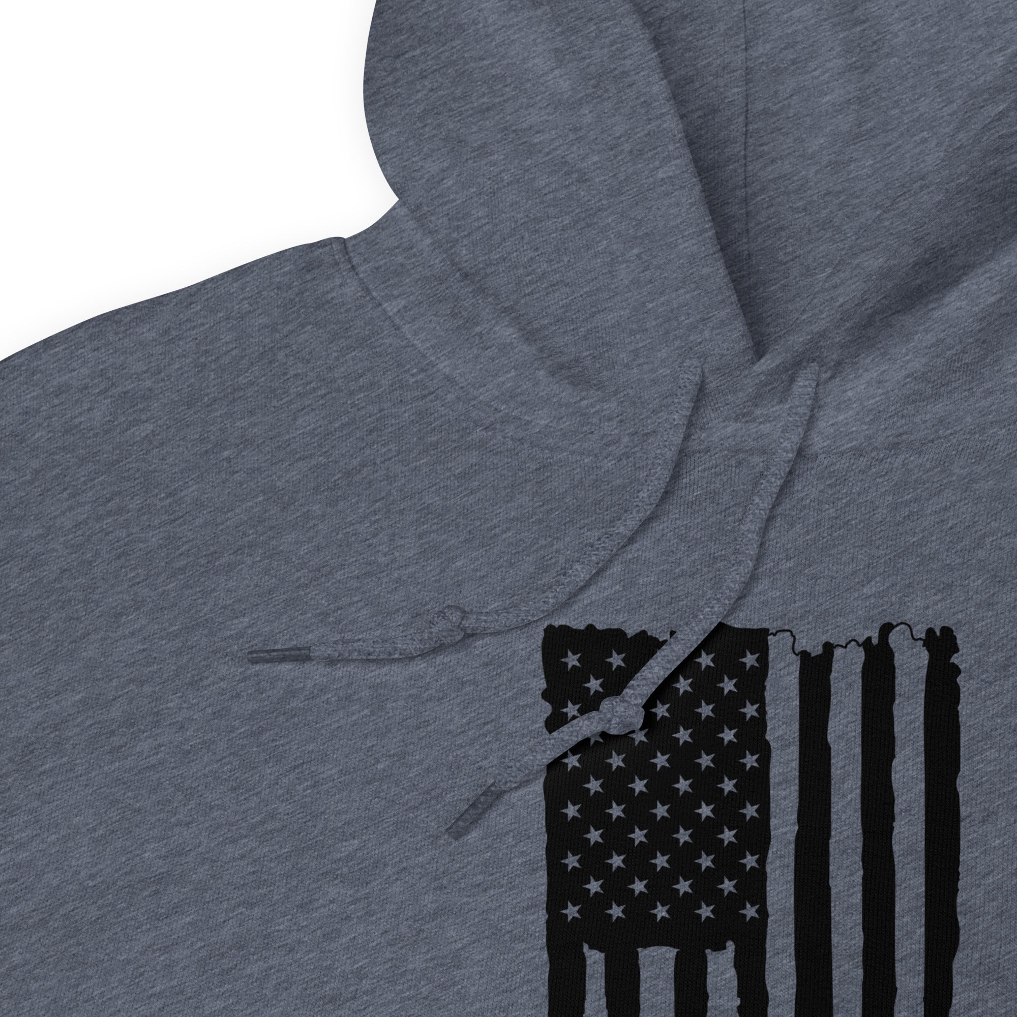 Iron Flag Hoodie — Black