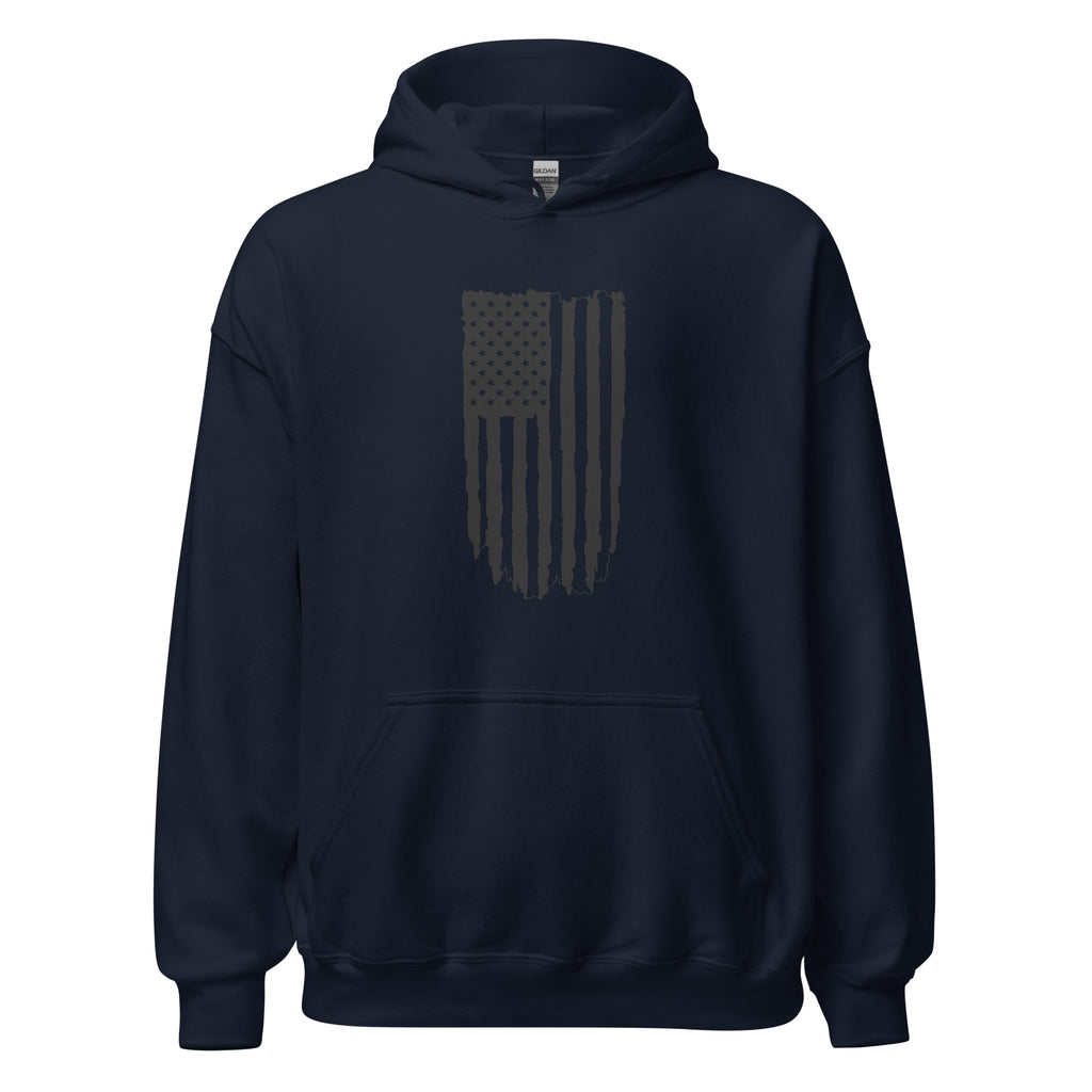 Iron Flag Hoodie — Black