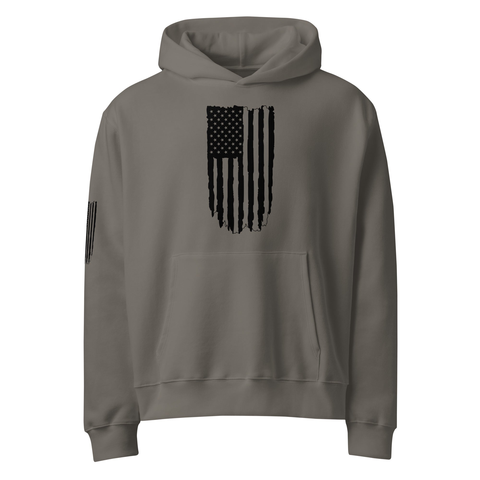 Heavyweight Flag Hoodie — Dust
