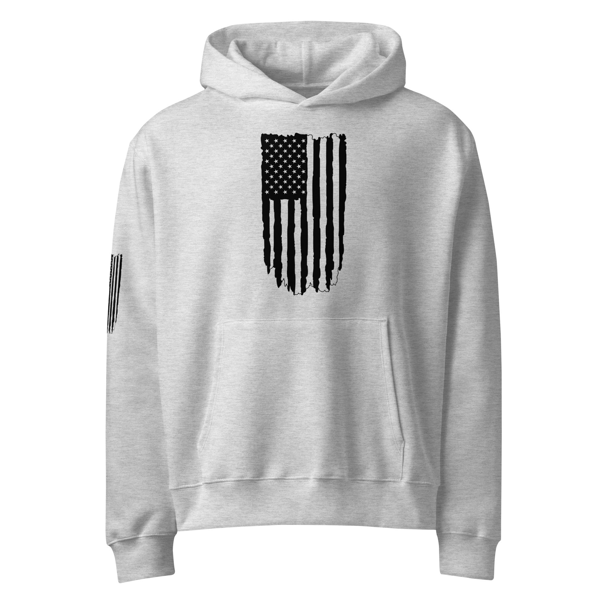 Heavyweight Flag Hoodie — Dust