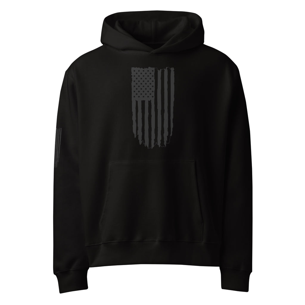 Heavyweight Flag Hoodie — Dust