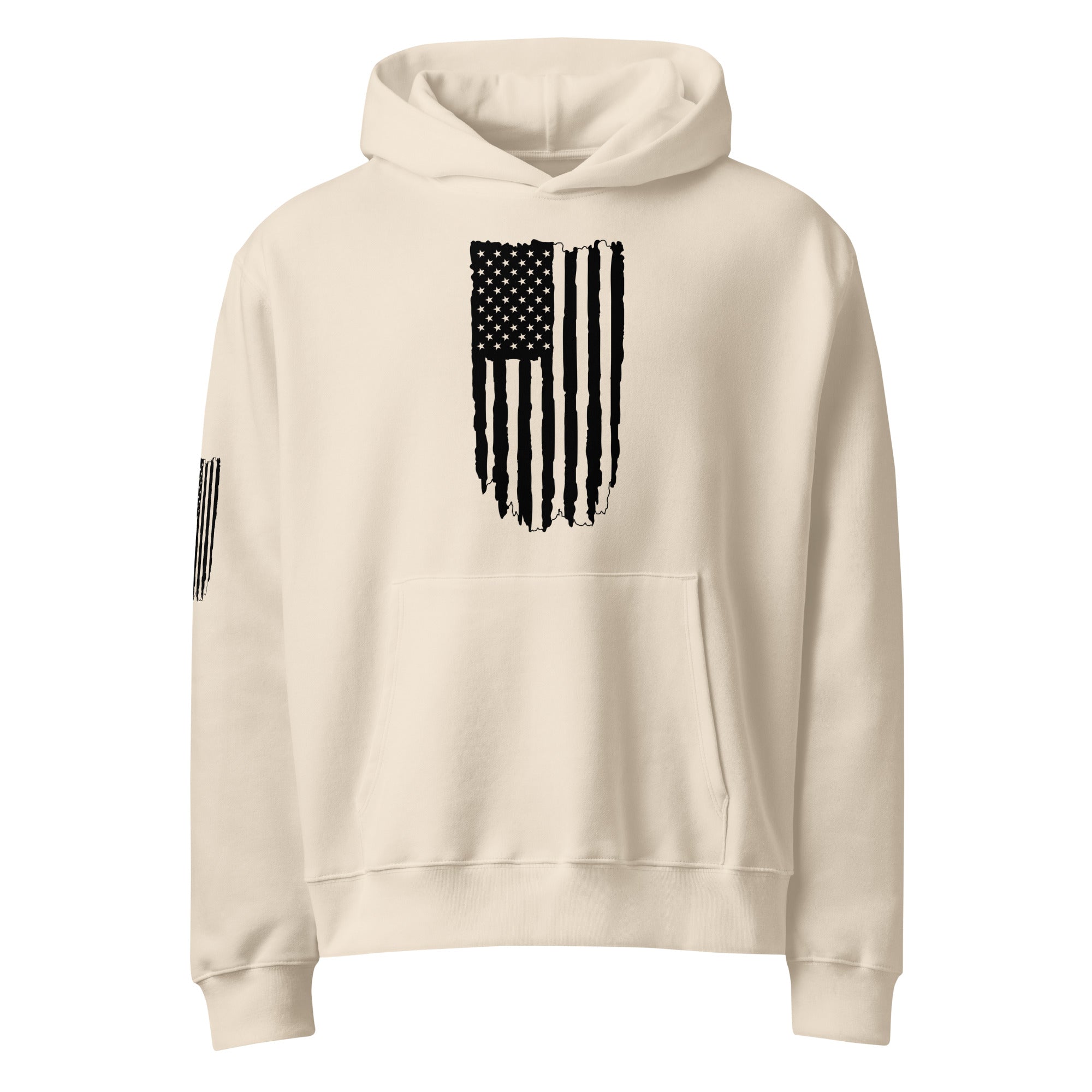 Heavyweight Flag Hoodie — Dust
