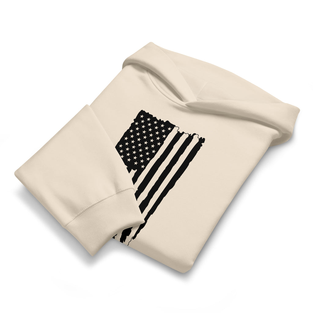 Heavyweight Flag Hoodie — Dust
