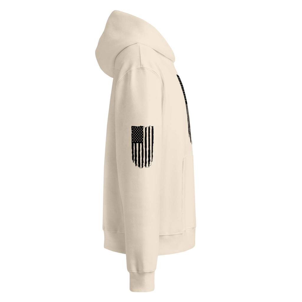 Heavyweight Flag Hoodie — Dust