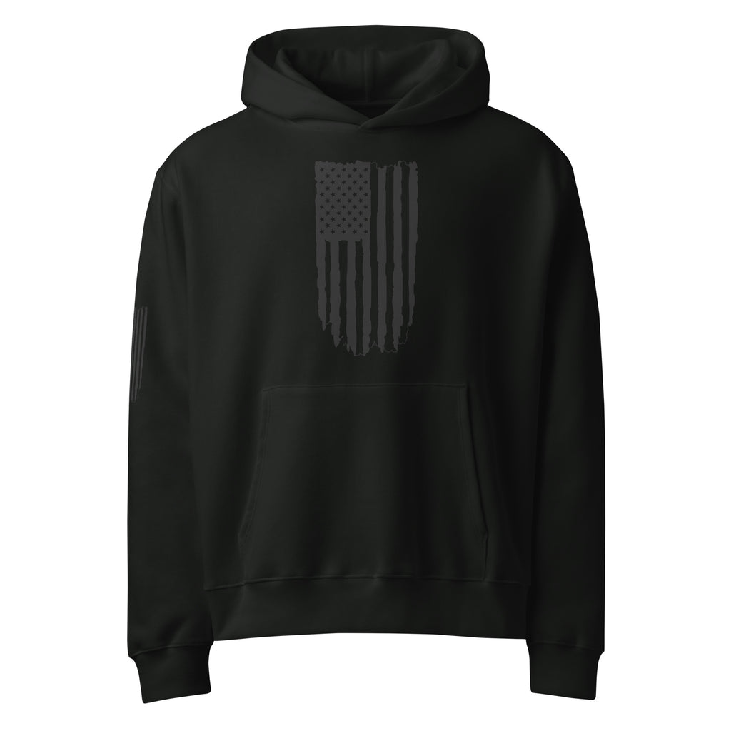 Heavyweight Flag Hoodie — Dust