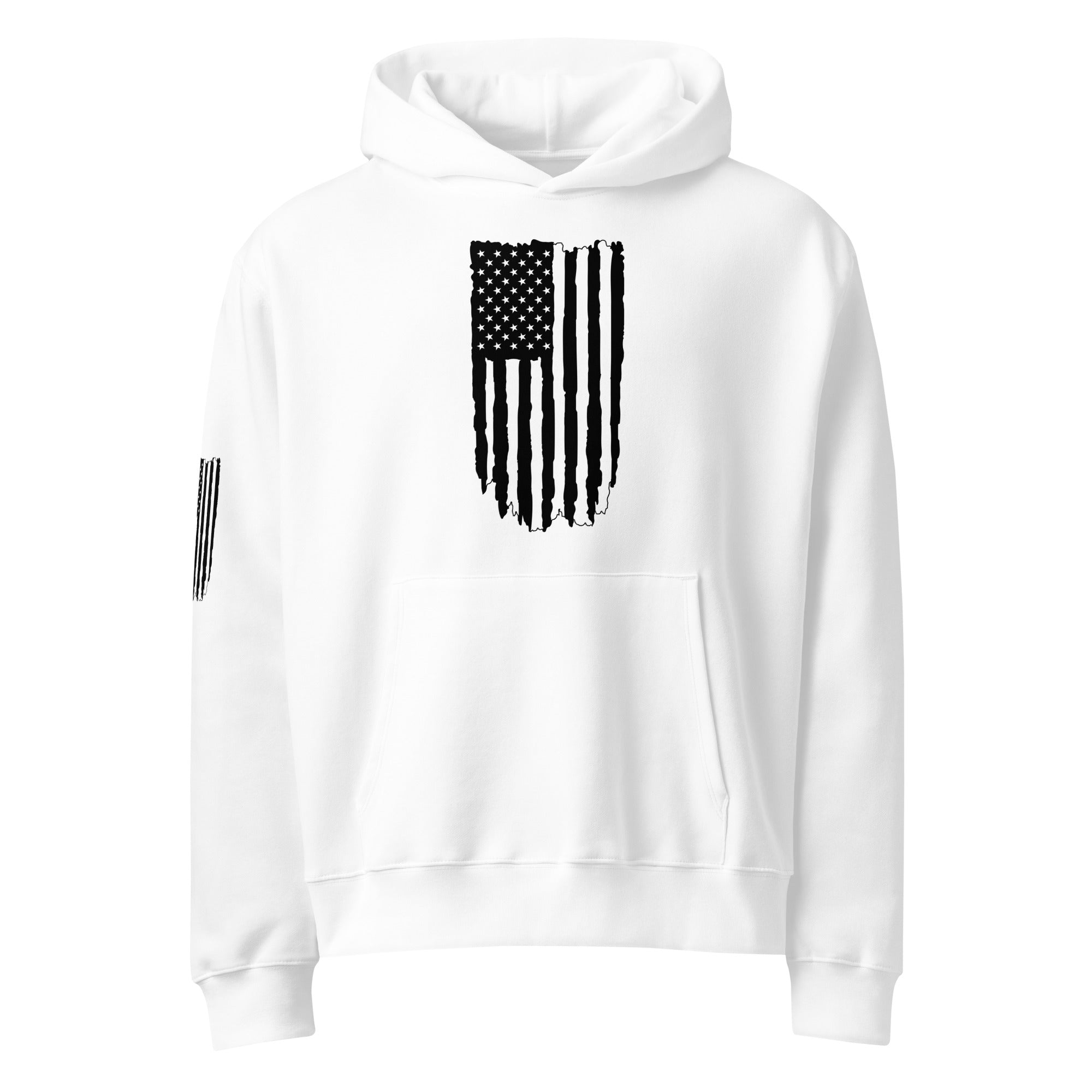 Heavyweight Flag Hoodie — Dust