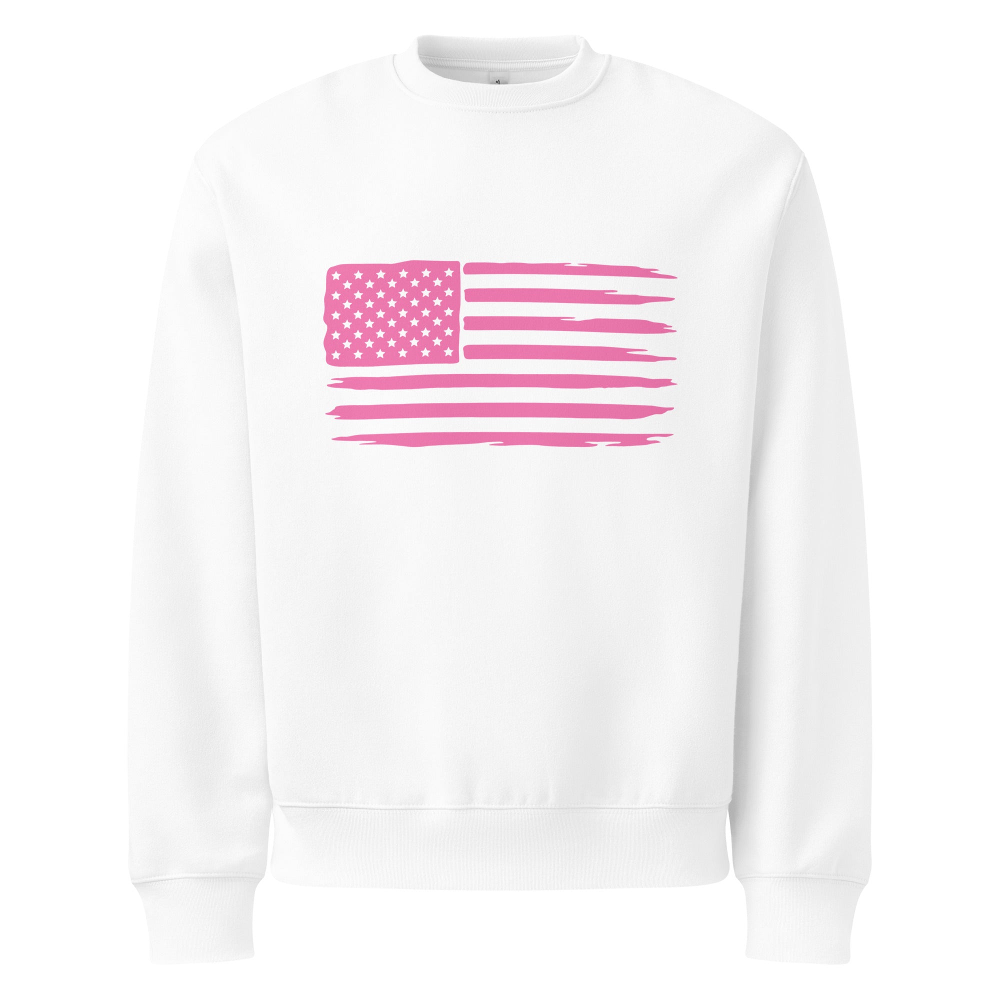 Flag Oversize Sweatshirt — Black