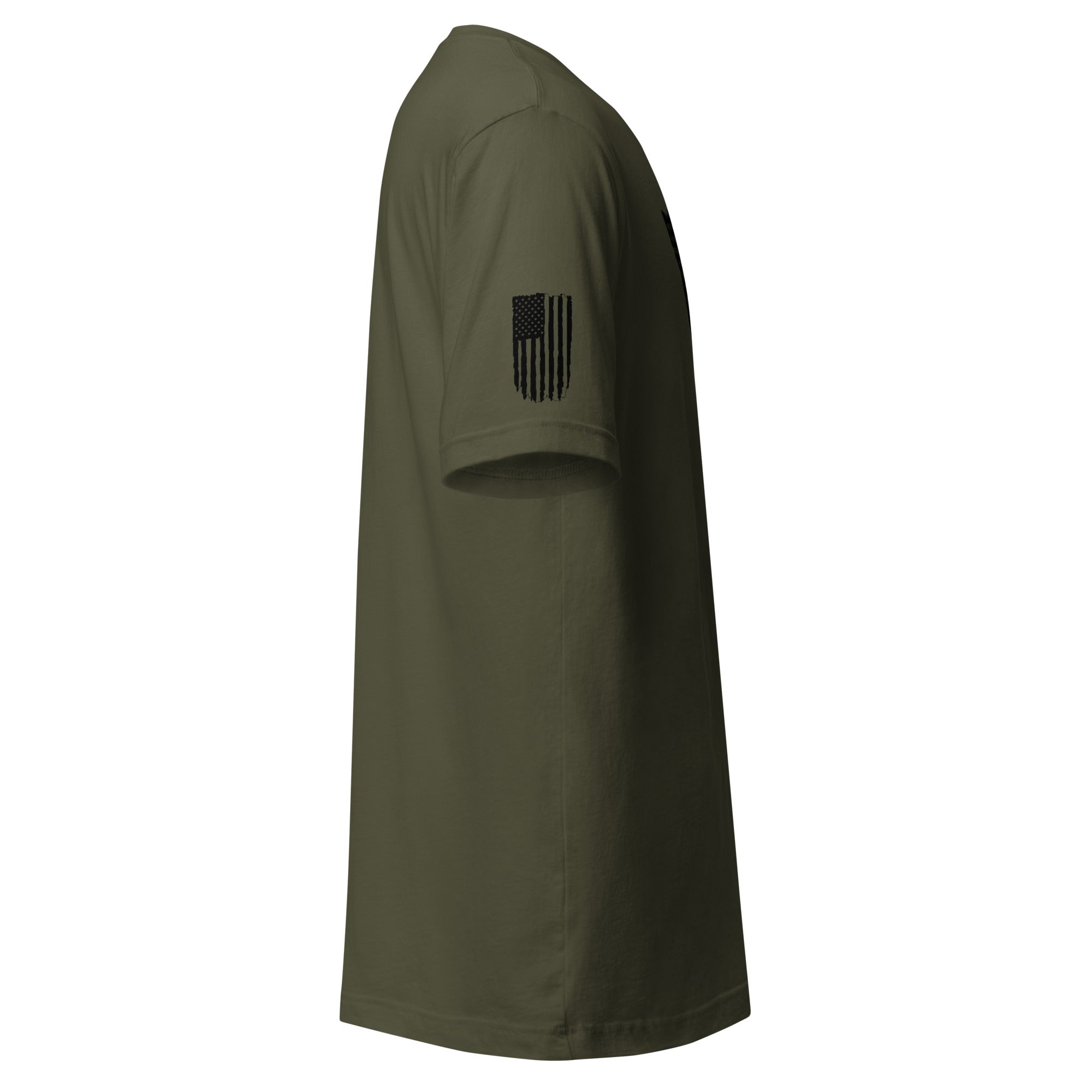 Midnight Flag Tee — Asphalt